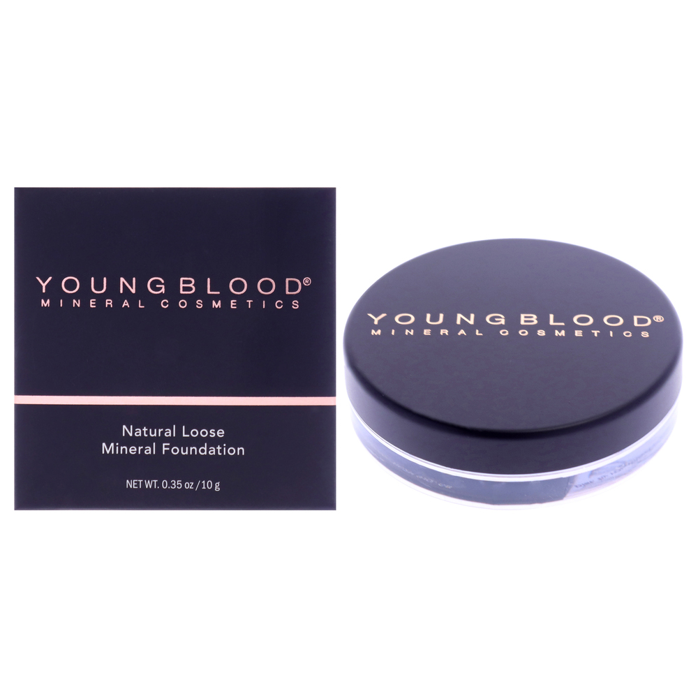 Natural Loose Mineral Foundation - Honey BY Youngblood Women 0.35 oz Foundation